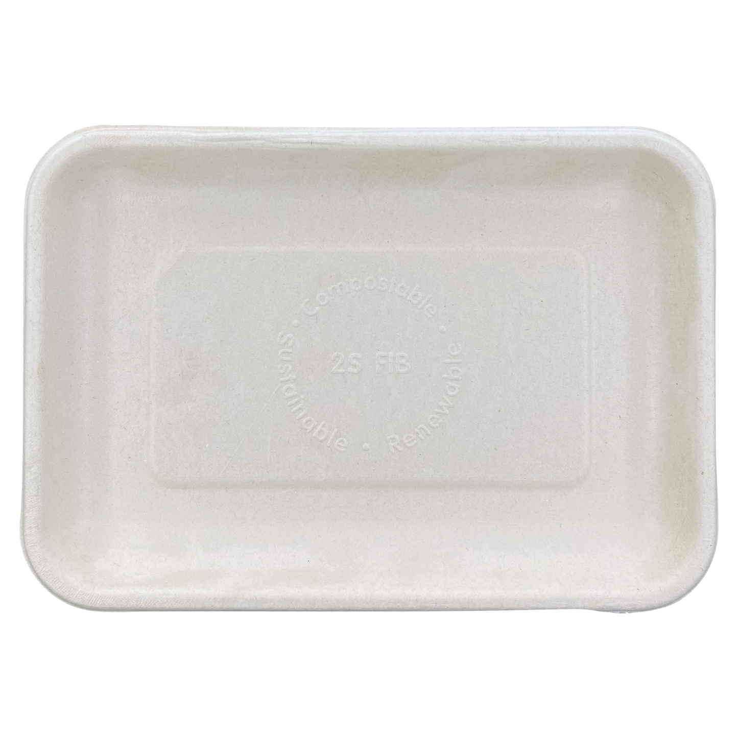 CHAROLA COMPOSTABLE #855